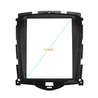 9 7inch audio frame radio fascia panel is suitable for 2014 2015 byd f3 install facia console bezel adapter plate trim cover