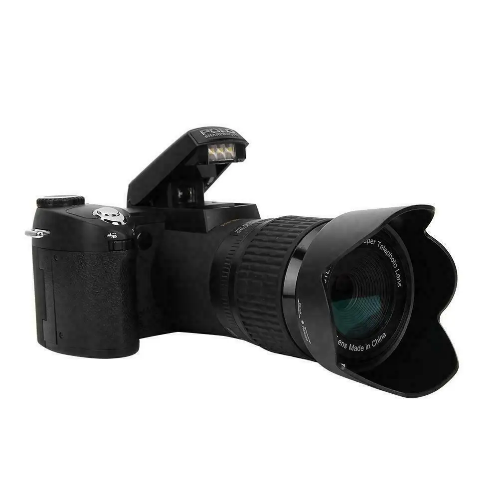 

HD PROTAX POLO D7100 Digital Camera 33Million Pixel Auto Focus Professional SLR Video Camera 24X Optical Zoom Three Lens