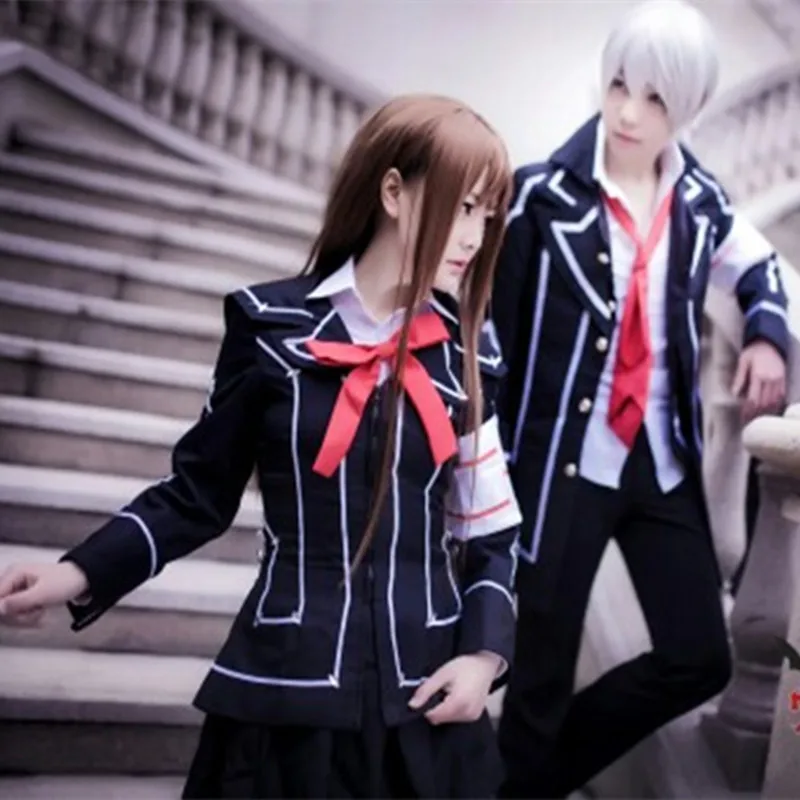 

FAKUNTN Cosplay Hot Anime Vampire Knight Cosplay Costume Man Woman School Uniform Cos