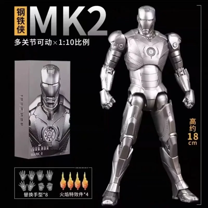 Оригинальная коллекционная фигурка ZD TOYS MARVEL Iron Man MK2 (art.: 3920dc6c31fe0) - 3920dc6c31fe0