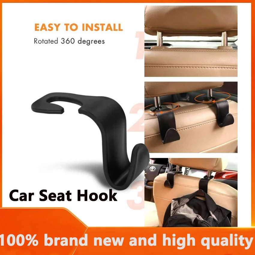 

Auto hooks Behind The Car Seat Headrest Hangerg Plastic Hook Auto Products Holder For Hanging Car Hanger Bag Organizer