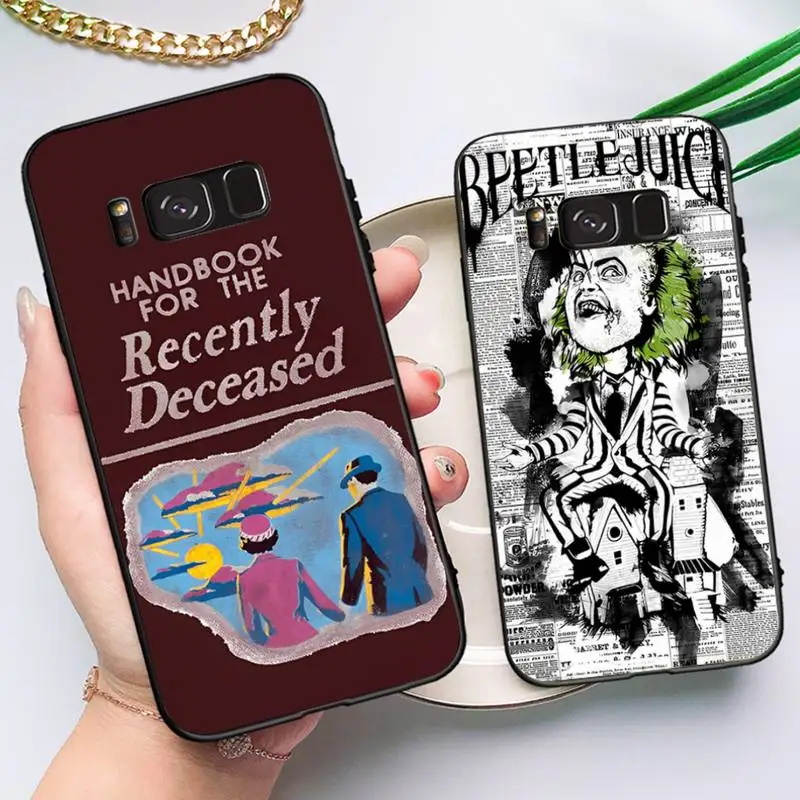 

Beetlejuice Hand book Phone Case For Samsung Galaxy Note 10Pro Note20ultra note20 note10lite M30S Coque