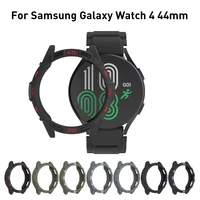 sikai case for samsung galaxy watch 4 44 mm tpu shell protector cover bumper band strap for samsung galaxy watch4 44 mm