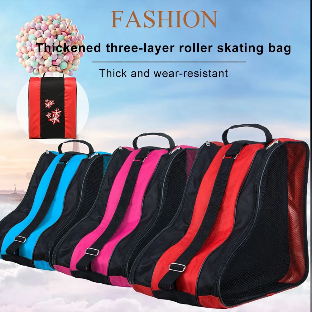 

Durable Multipurpose Waterproof Wear-resistant Carrying Belt Sports Accessory Convenient Considerable Skate Carry Bag Case