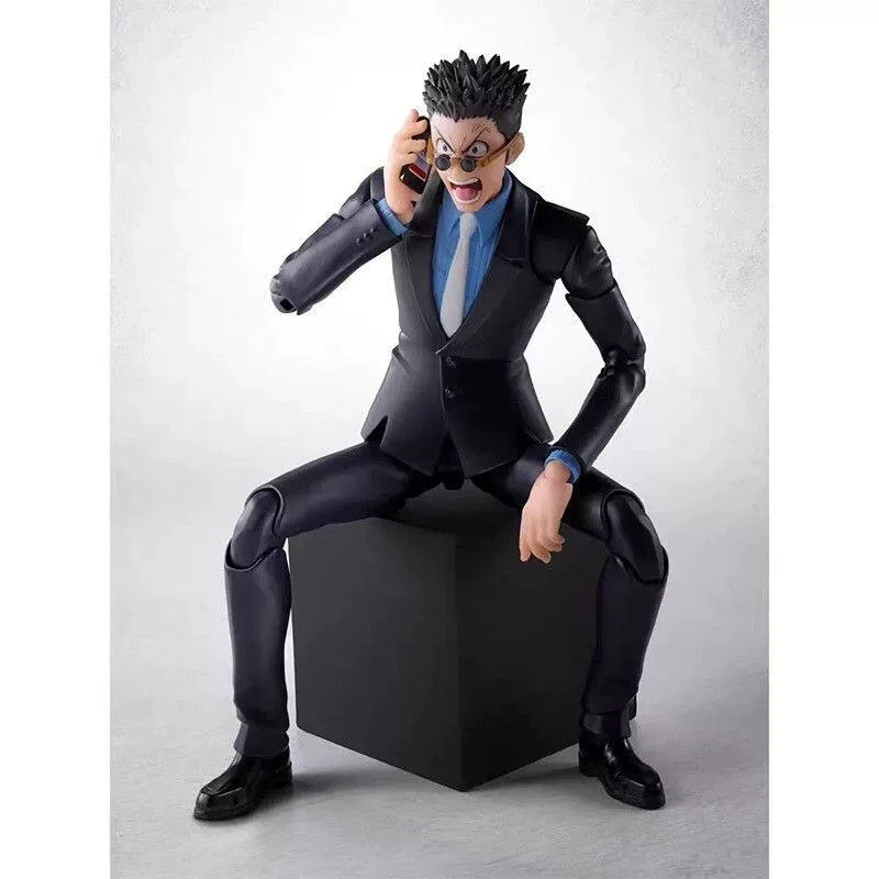 Фото В наличии: Фигурка Bandai S.H.Figuarts Hunter x Hunter Леорио Паладинайт, подарок для мальчиков, коллекционная вещь №3