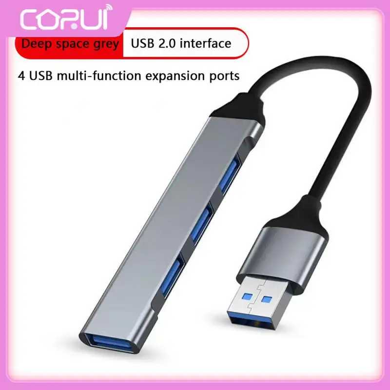 

Type-c USB 3.0 Hub Extender Set Splitter USB High-speed Laptop Dock Hub Multi-function One Drag Four For PC Computer Accessories