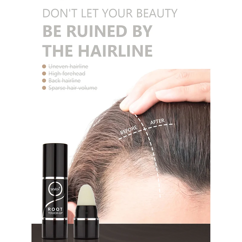 S Hairline Coloring Hair Chalk Stick Beard Styling Shadow Pen Powder Filling Forehead Trimming Bald Repair Beauty Health