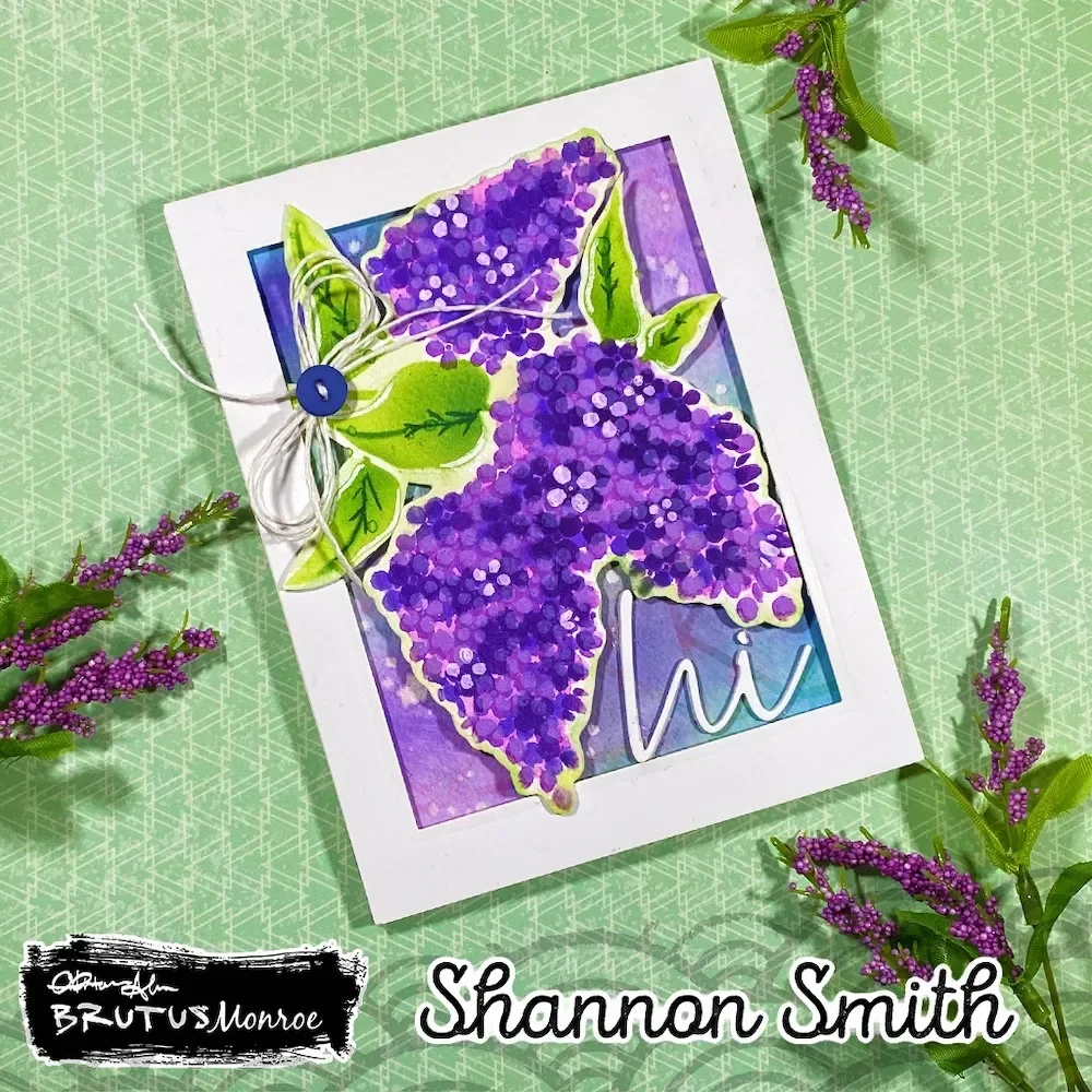 Картина спреем LILAC FLORAL многослойный трафарет узор граффити инструмент для