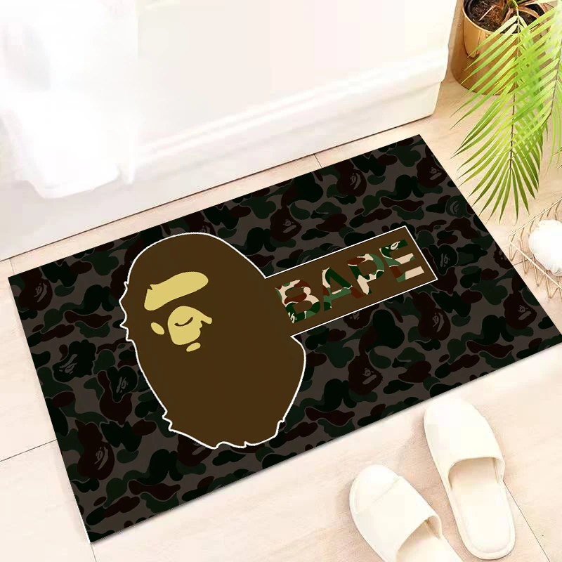 

Bape Rugs Living Room Rug Kitchen Mat for Hallway on the Floor Mats Bedroom Ouija Outdoor Doormat Entrance Door Home Bath Carpet