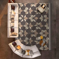 geometric pattern carpet living room decoration home bedroom carpet sofa coffee table mat area rug large entrance door mat
