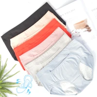 2 pieces of womens menstrual underwear leakproof sexy underwear physiological pants cotton breathable womens menstrual underwe