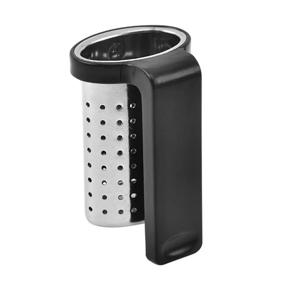 

Tea Strainer Food Grade Rust-proof Stainless Steel Hanging On Cup Style Tea Infuser With Handle for Home
