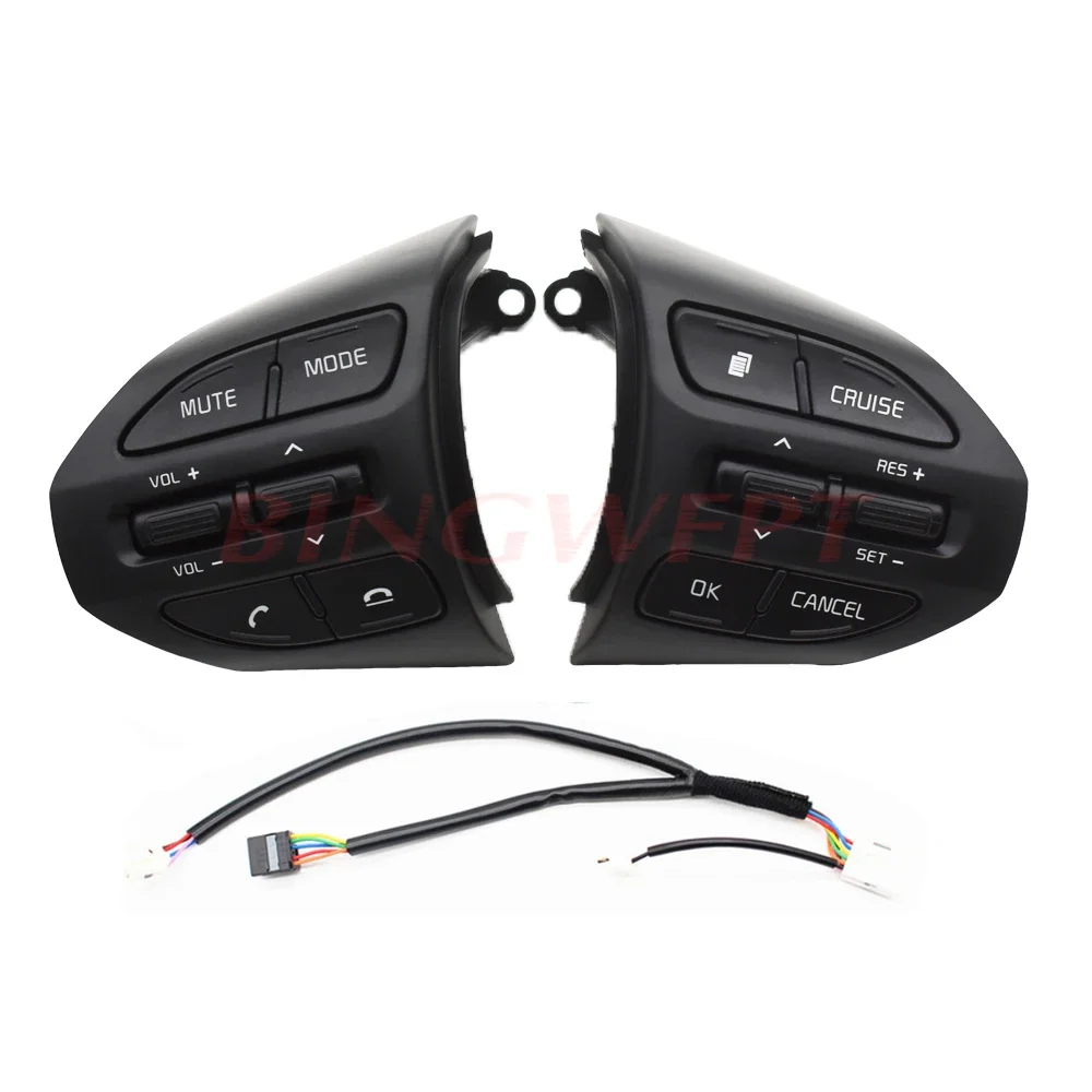 Многофункциональный комбинированный переключатель управления на руль для KIA K2 RIO 2018 2019 2020 RIO X LINE кнопки Bluetooth телефон круиз