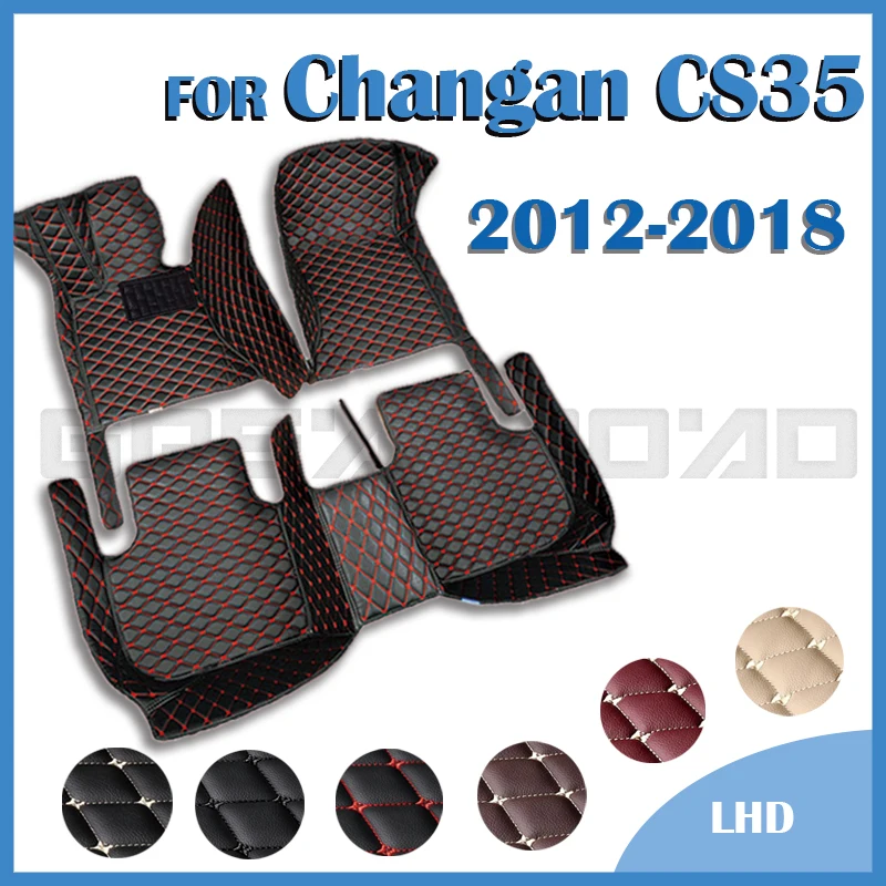 

Car Floor Mats For Changan CS35 2012 2013 2014 2015 2016 2017 2018 Custom Auto Foot Pads Carpet Cover Interior Accessories