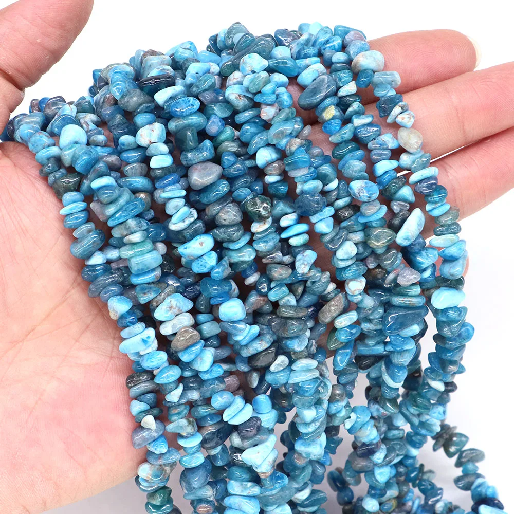 

Синий Апатит бусины для ювелирных изделий