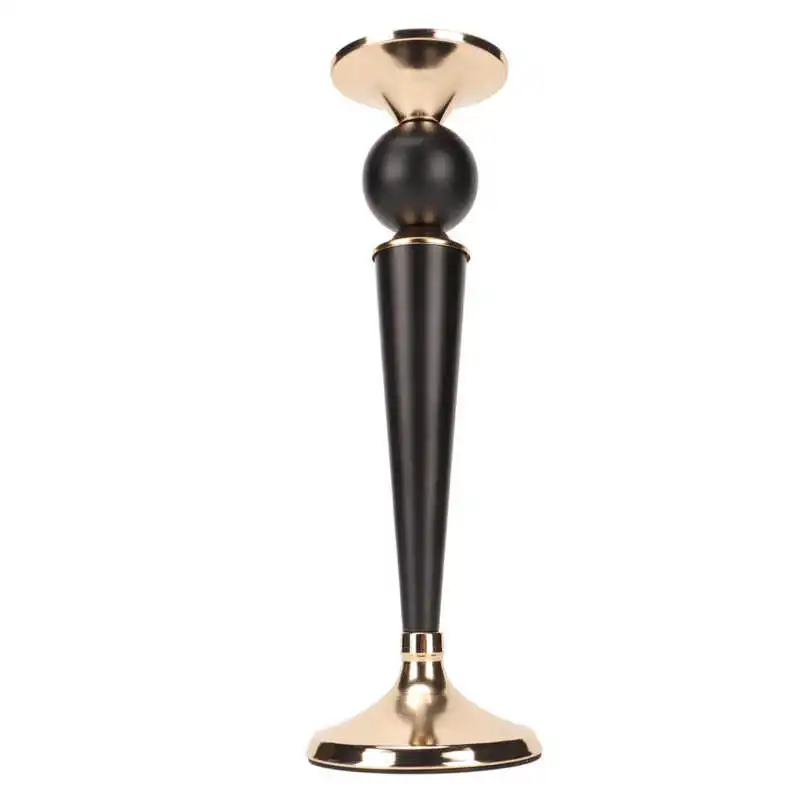 

Подсвечник черный элегантный винтажный Железный декоративный подсвечник-столбик держатель для свадьбы гостиной металл