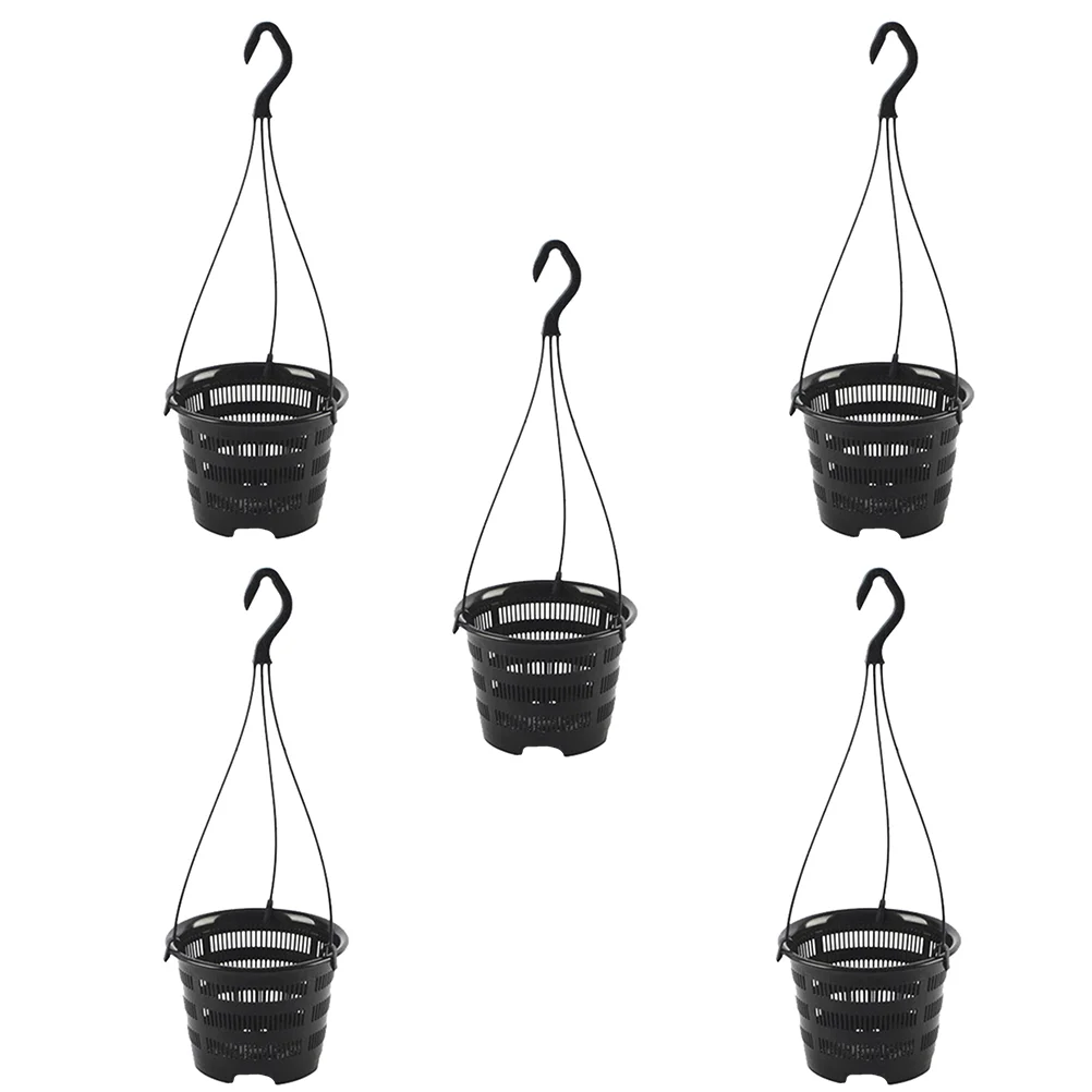 

Hanging Pot Pots Flowerplanter Plasticorchidwall Planters Basket Baskets Holder Flowerpot Railing Balcony Fence Outside Outdoor