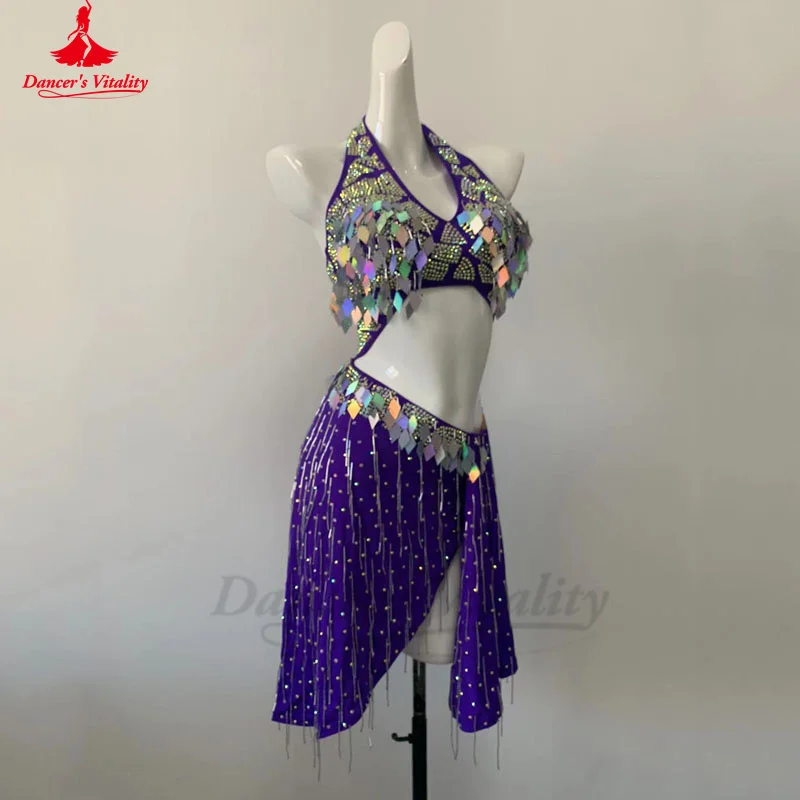 Платье для латиноамериканских танцев Женская юбка выступлений Rumba Chacha Tango competitton