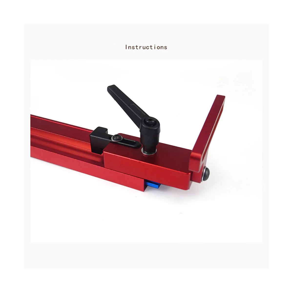 Направляющий рельсовый ограничитель 45 типа для деревообработки