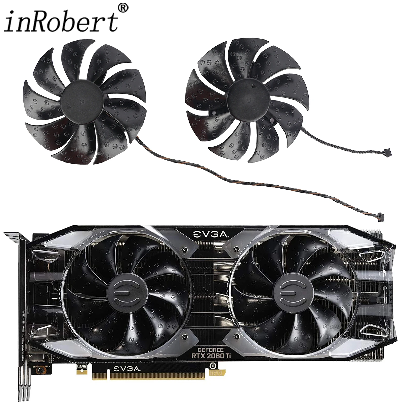 

87MM PLA09215S12H RTX2080 RTX2070 RTX2060 RTX2080Ti Video Card Fan For EVGA RTX 2060 2070 2080 2080 Ti GPU Cooler Fan