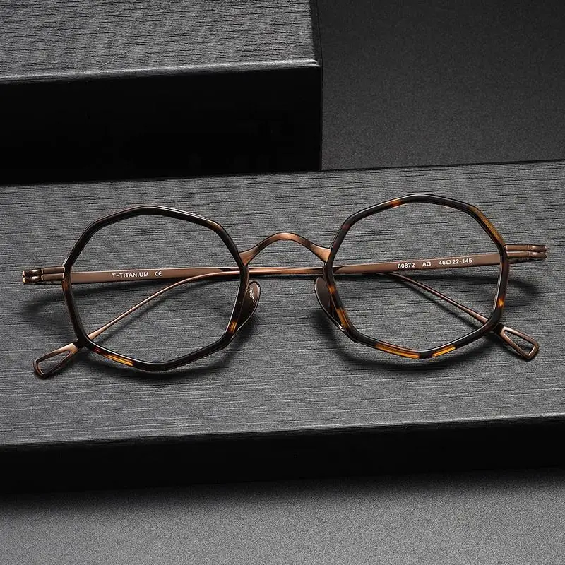 Модные оправы OLAMINS овальные многоугольные черные сокет прямоугольные