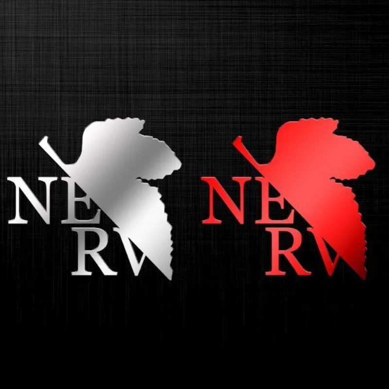 Фото Neon Genesis Evangelion аниме периферийные металлические наклейки творческая личность ультратонкие водонепроницаемые декоративные наклейки оптом №5