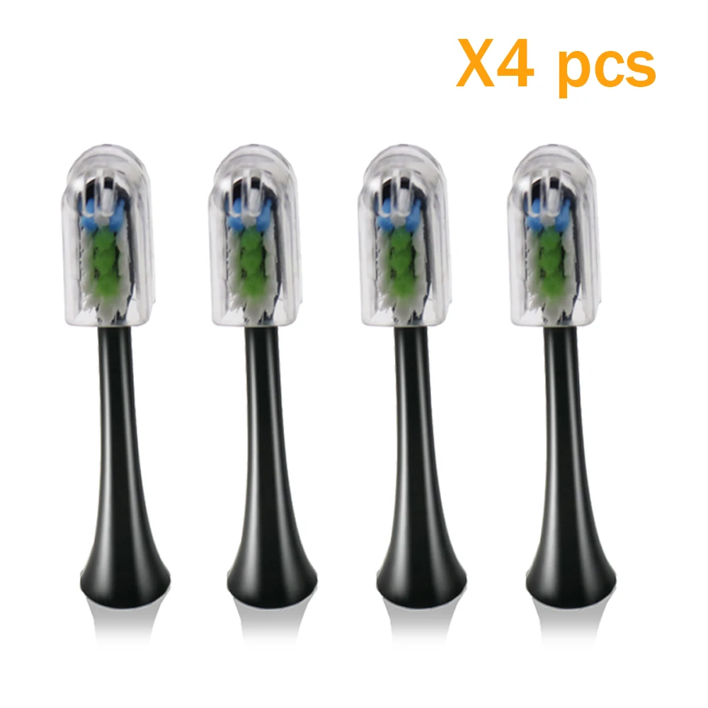 Насадки сменные для электрической зубной щетки Xiaomi Soocas X3, Xiaomi Mijia SOOCARE X3, 4 шт.
