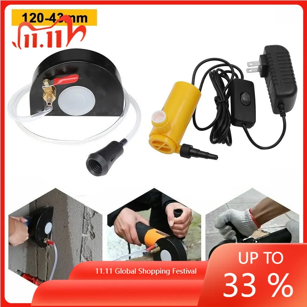 120mm Angle Grinder Guard Water Slotting Dust-Free Protective Cover  Water Pump Suitable For Angle Grinders enlarge