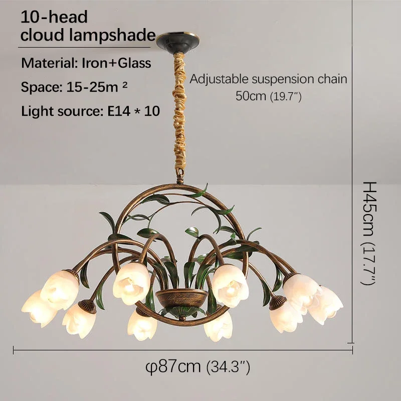 Американская пасторальная Подвесная лампа OULALA французская фотолампа креативный