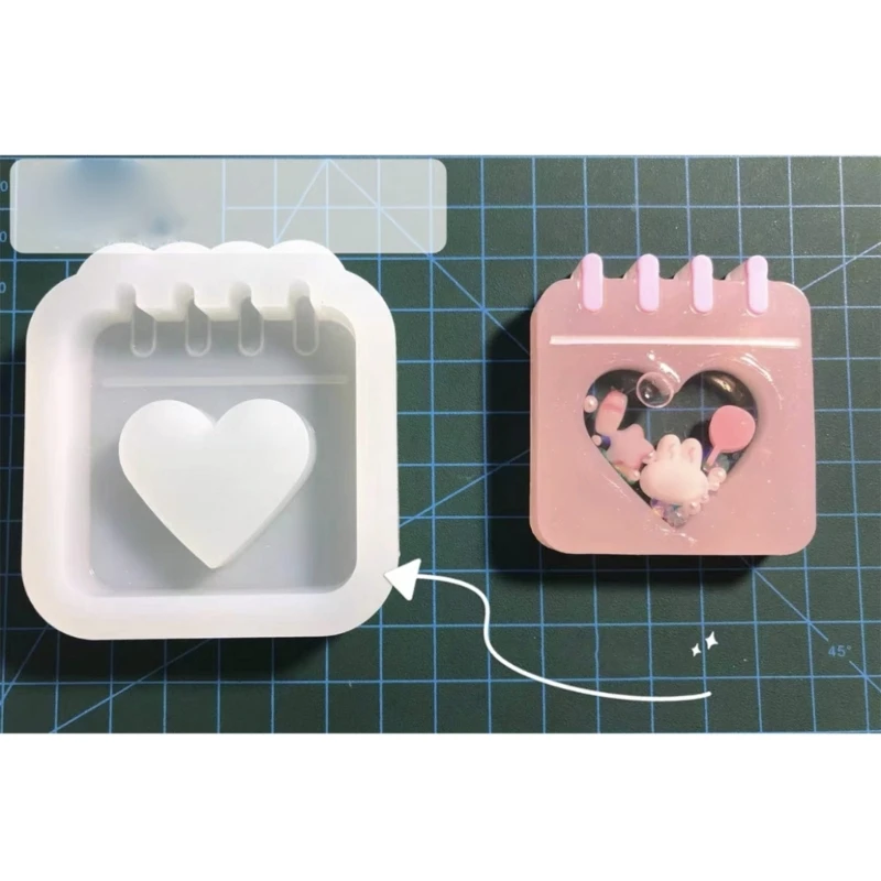 

Декоративная форма «зыбучий песок» с календарем, «сделай сам», брелок, подвеска, украшение для сумки