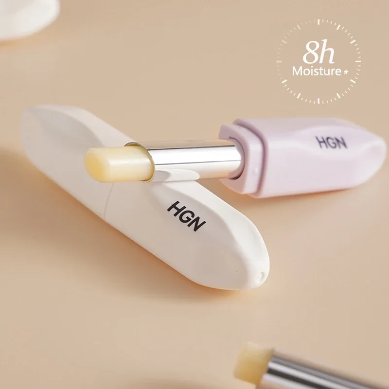 Стойкий натуральный бальзам для губ с фруктовым вкусом увлажняющий и не жирный