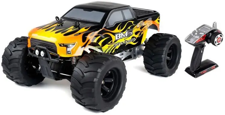 1/5 ROFUN BM5 29CC Бензиновые Двигатели Четырехколесный Привод Удаленного Управления Масляный Грузовик 4WD Модель Внедорожного Гоночного Автомобиля Игрушки.