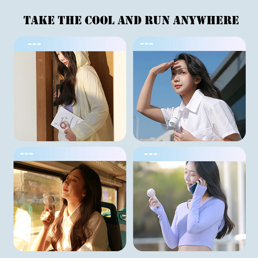 

Hand Fan Battery Or USB Powered Pocket Fan Enhanced Airflow Small Outdoor Fan with 3 Speeds for Student Dormitory Office Outdoor