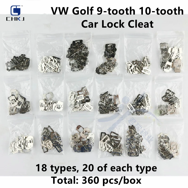 360 шт./лот Автомобильная блокировочная пластина для VW Golf 9-tooth 10-tooth блокировочная пластина 18 спецификаций A4L 10-зубчатый замок инструменты для ...