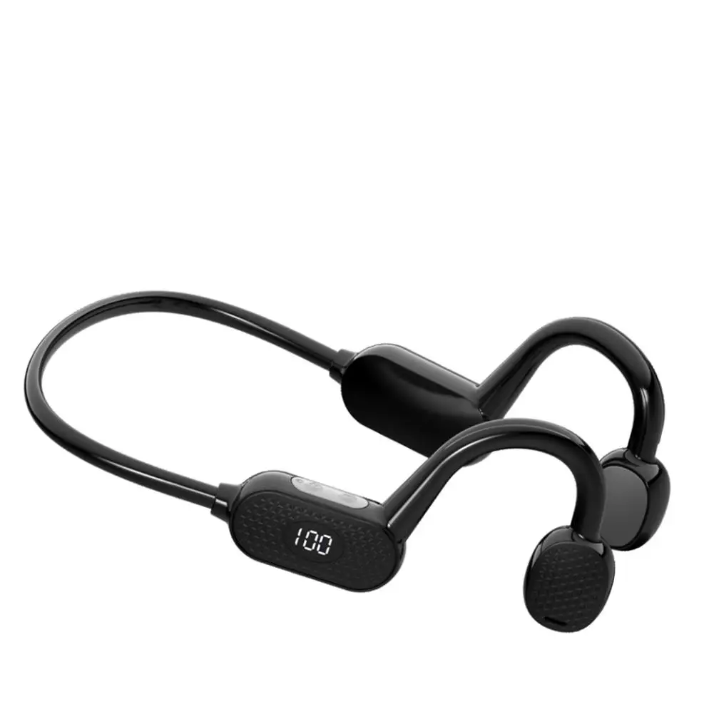 

Беспроводные наушники Vg07 с костной проводимостью, Bluetooth-совместимая эргономичная спортивная водонепроницаемая гарнитура с микрофоном