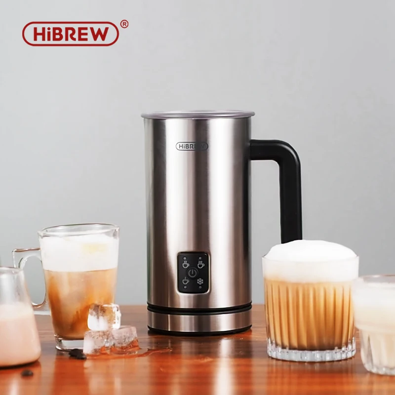 HiBREW 4 in 1 Milk Frother Frothing Foamer Fully automatic M