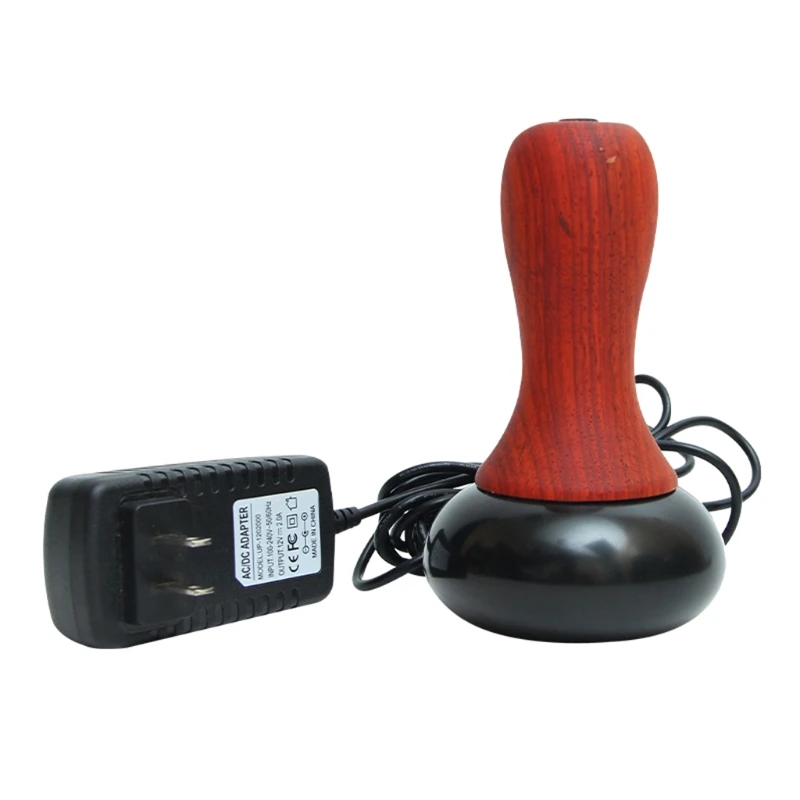 

Электрический массажер Гуа Ша, игла из натурального камня, скребок Гуаша, массаж спины, шеи, лица, расслабление мышц, Прямая