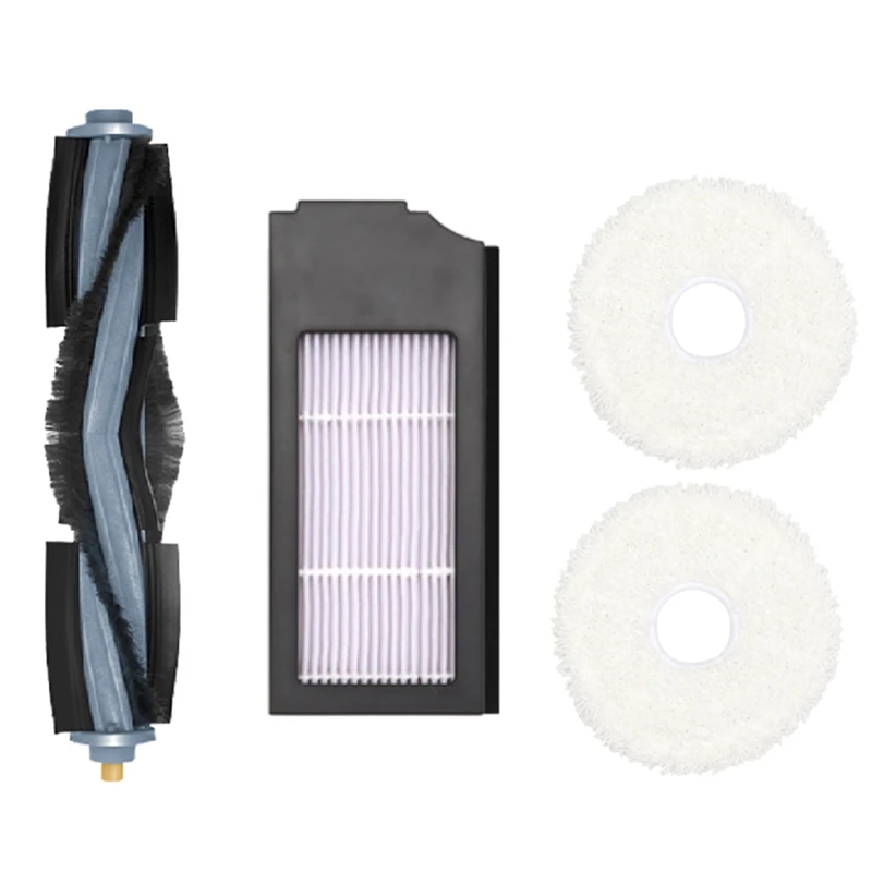 

Roller Brush Hepa Filter Rag Parts Robot Vacuum Cleaner Sweeper Accessories Suitable For Ecovacs X1