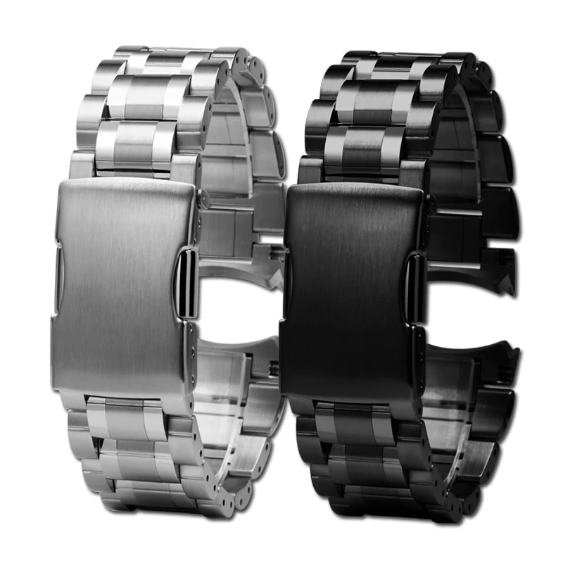 Изогнутый браслет для Citizen Sky Eagle Green Angel JY8074 JY8085 стальной ремешок часов из