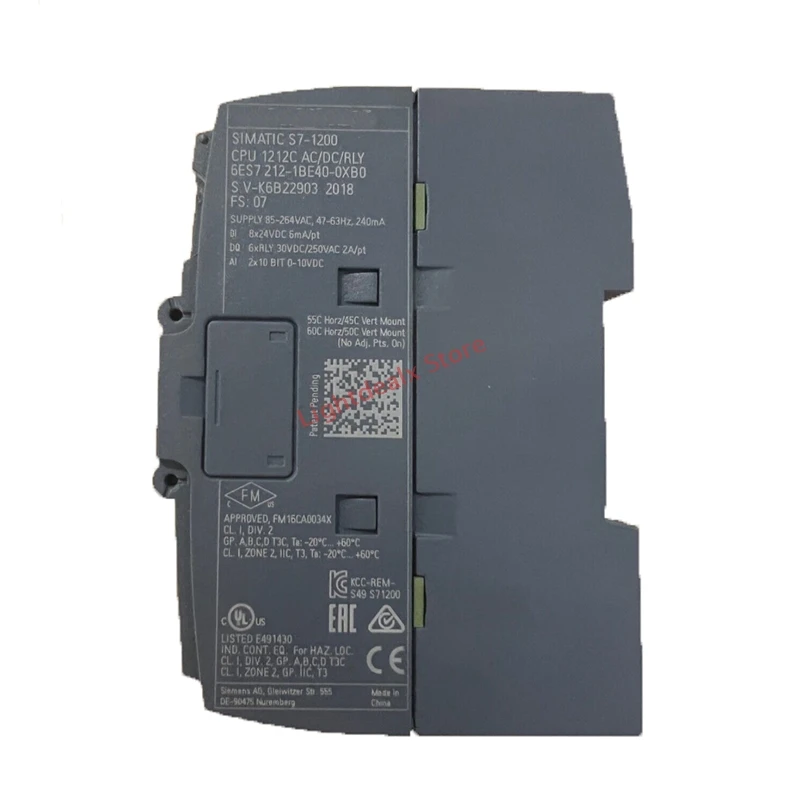 Модуль процессора S7-1200 6ES7212-1AB23-0XB8 6ES7212-1AE40-0XB0 6ES7212-1BE40-0XB0 6ES7212-1HE40-0XB0