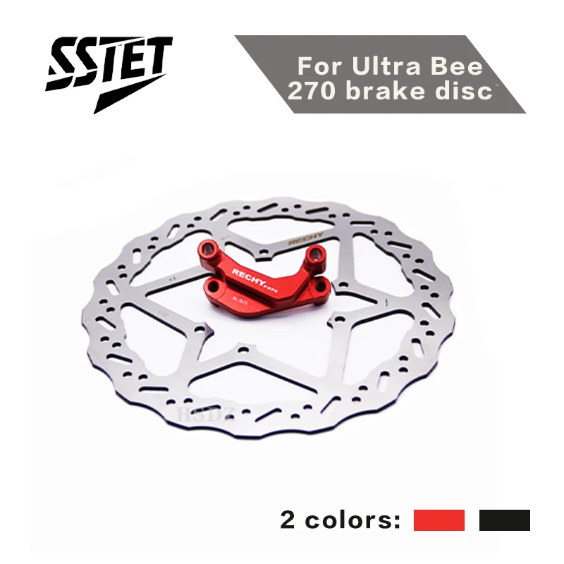 

Дисковый тормоз RECHY для электровелосипеда Surron UltraBee, 6 отверстий, 270 мм, для переднего и заднего колеса SUR-RON Ultra Bee, запчасти для дисковых тормозов.