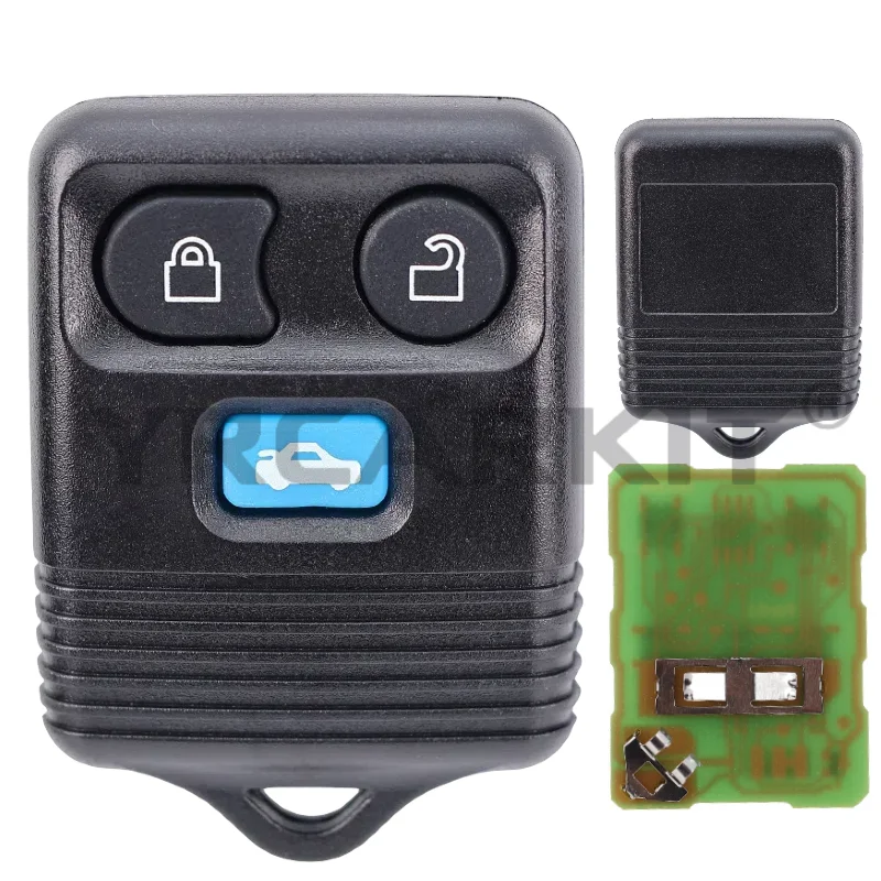 Автомобильный ключ 315/433 МГц 3/4 кнопки подходит для Ford Escape Explorer 2002 бесключевой