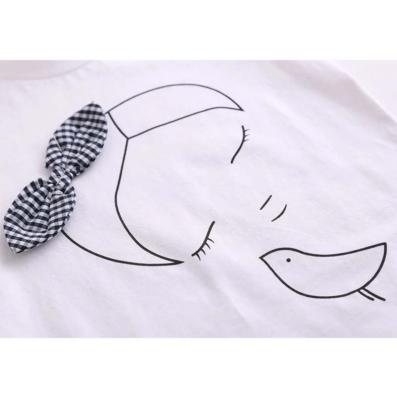 Summer Baby Kids Clothes Girls Sleeveless T-shirt Sets Girl Pants Cartoon O-neck Children Clothes Summer Sets for Girls Clothing