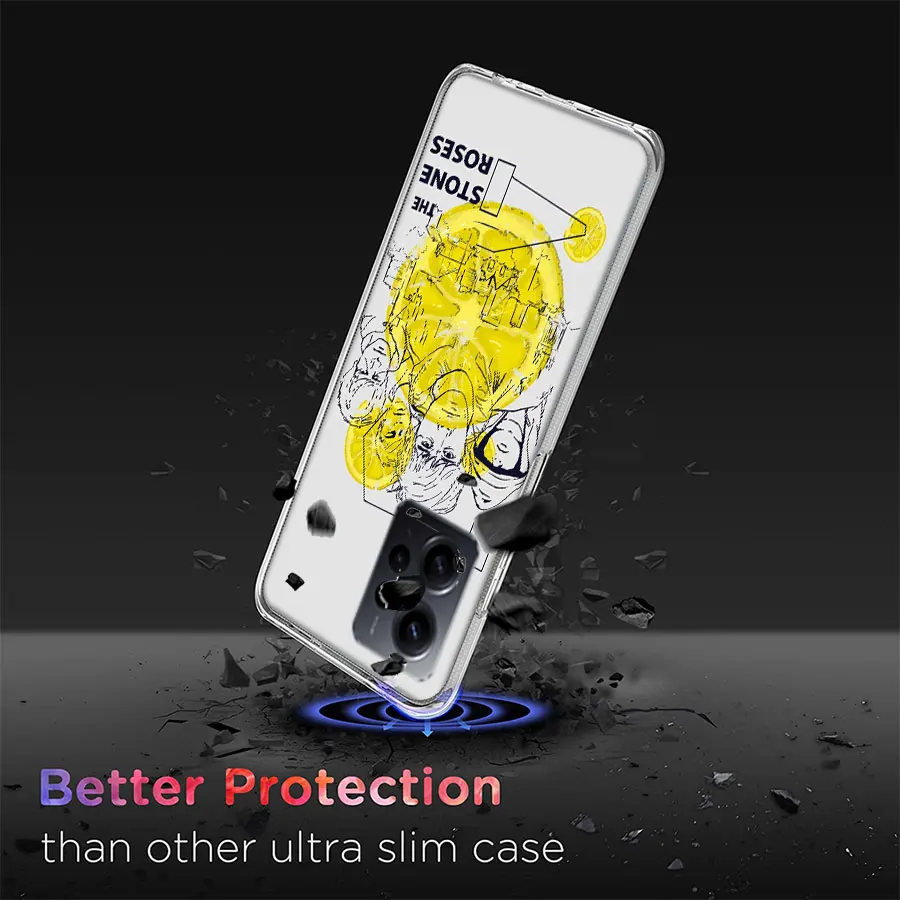 Прозрачный чехол для телефона Stone-R-Roses Xiaomi Poco F6 F5 X7 X6 Pro F3 X5 X4 NFC F4 X3 GT M5 M5S M4 M3 F2 F1 Cover