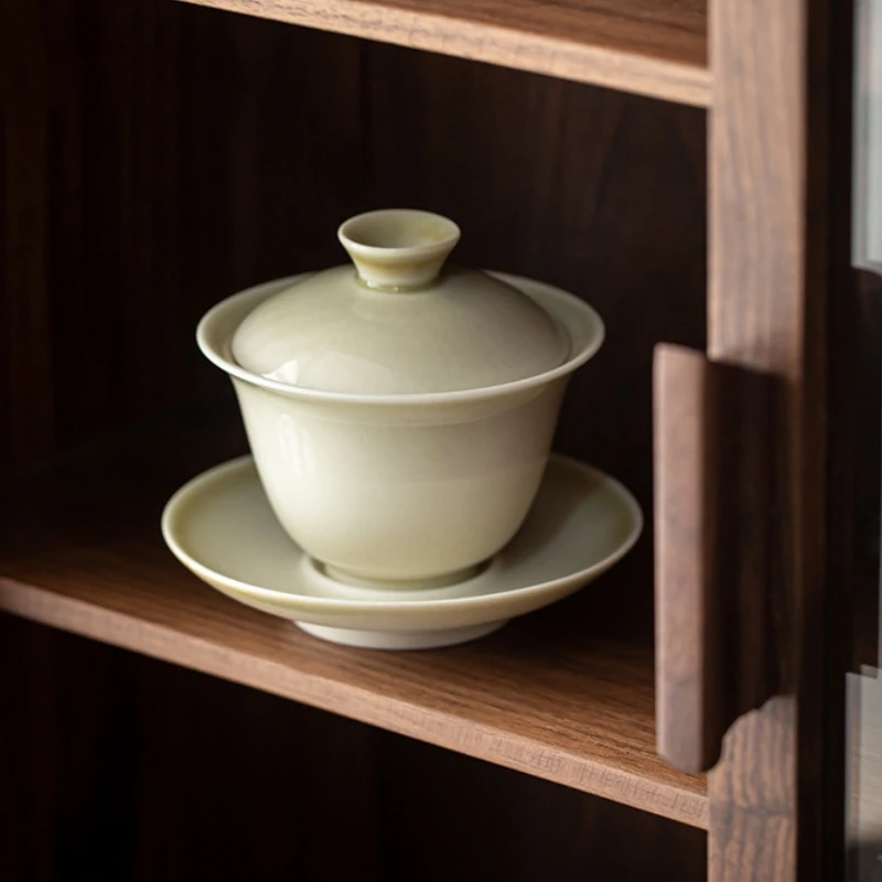 Чайная посуда Gaiwan Chawan набор из чаши для супа китайские кружки кунг-фу фарфоровая