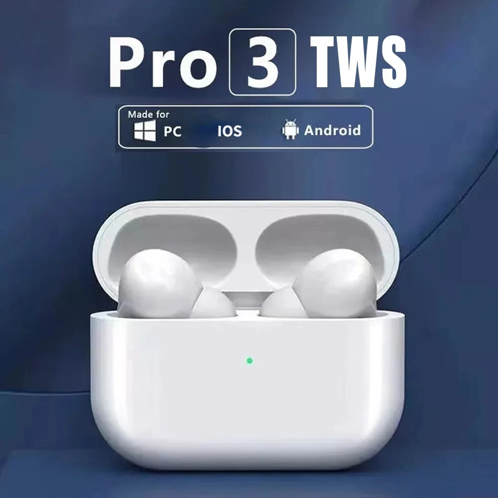 

Air Pro 3 TWS Wireless Headphones With Charging Box Bluetooth 5.0 Mini Earphones Stereo Sports Handsfree Earphone For iPhones
