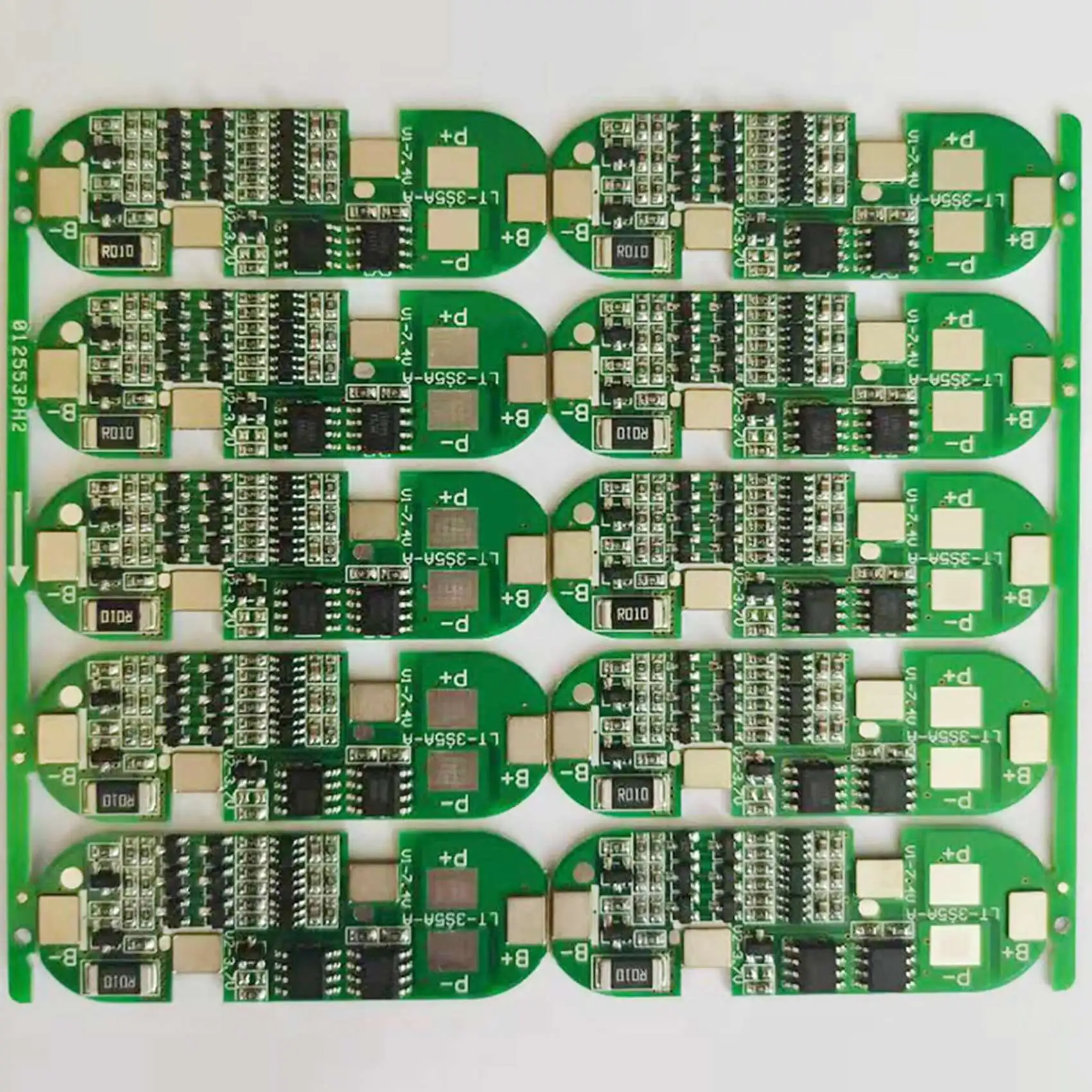 10PCS 3S 12V 5A Protection Board 18650 Lithium Battery PCB Board for LED Light Protection Board images - 6