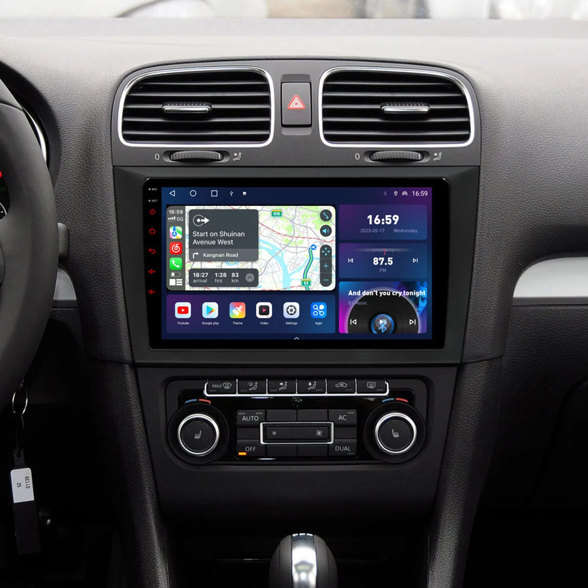 

8Core 8+256G Android QLED 2000*1200 360 Panoramic Car Radio For Volkswagen VW Golf Mk6 5K Jetta 2008 2014 2015 2016 GPS CarPlay