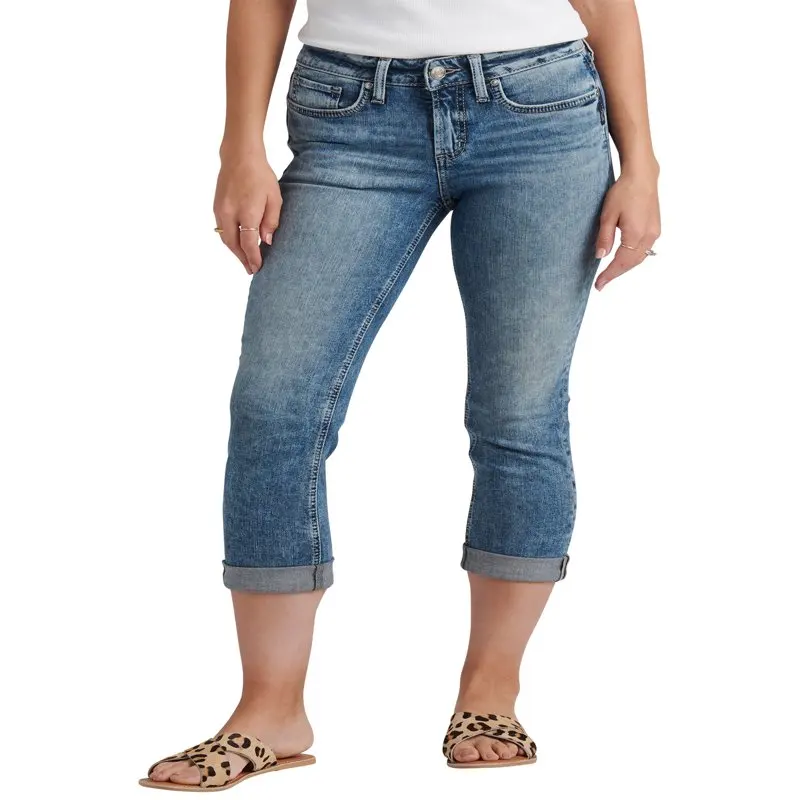

Женские джинсы-капри Suki со средней посадкой, стильные Женские джинсы-идеально подходят под талию 24-36 размеров-удобно потрясающе!