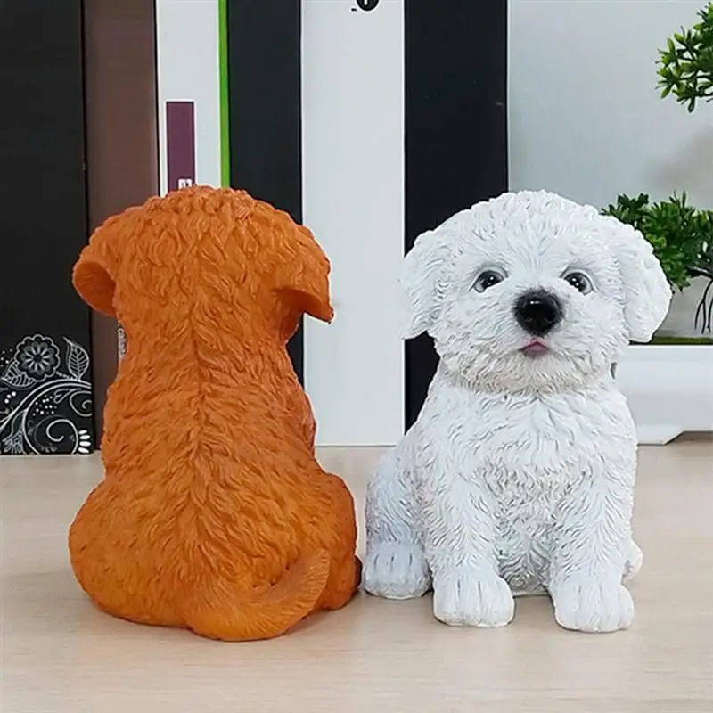 

1 шт., статуэтка собаки из смолы